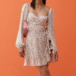 Reformation Cammi Dress in Floral Print